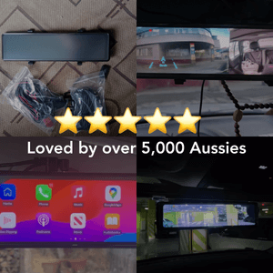 Roadrivr™  Rear View Mirror Dash Camera 1080P Resolution